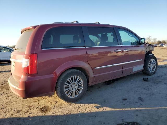 2C4RC1CG2DR755322 - 2013 CHRYSLER TOWN & COU TOURING L BURGUNDY photo 3