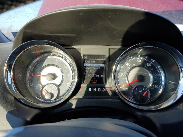 2C4RC1CG2DR755322 - 2013 CHRYSLER TOWN & COU TOURING L BURGUNDY photo 9