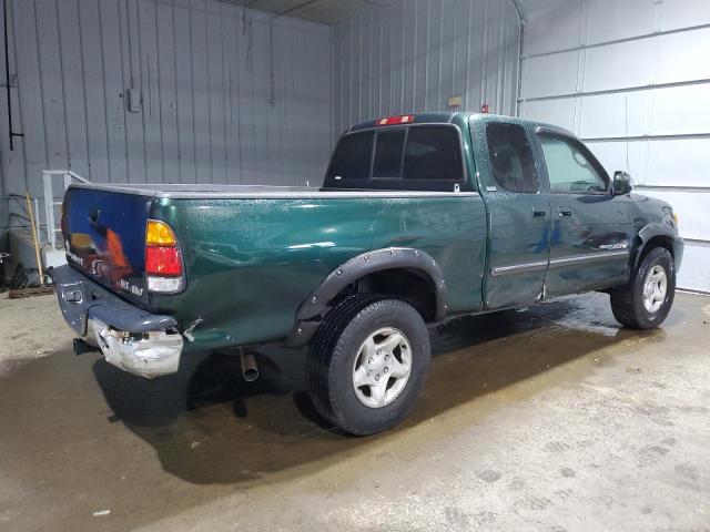 5TBBT44104S450656 - 2004 TOYOTA TUNDRA ACCESS CAB SR5 GREEN photo 3