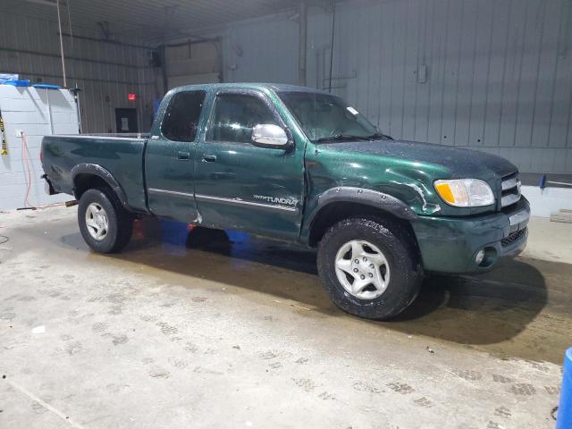 5TBBT44104S450656 - 2004 TOYOTA TUNDRA ACCESS CAB SR5 GREEN photo 4