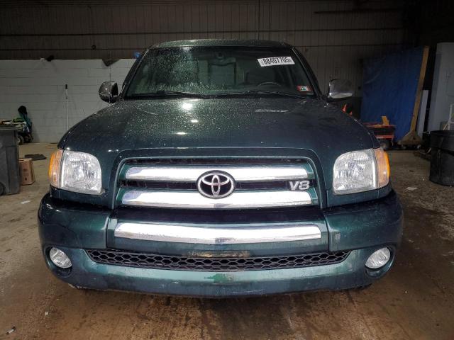 5TBBT44104S450656 - 2004 TOYOTA TUNDRA ACCESS CAB SR5 GREEN photo 5