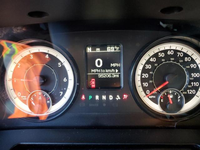 1C6RR6TT1KS509874 - 2019 RAM 1500 CLASS SLT შავი ფოტო 9