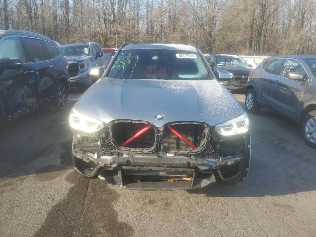 5YMTS0C08M9F26343 - 2021 BMW X3 M COMPETITION SILVER photo 5