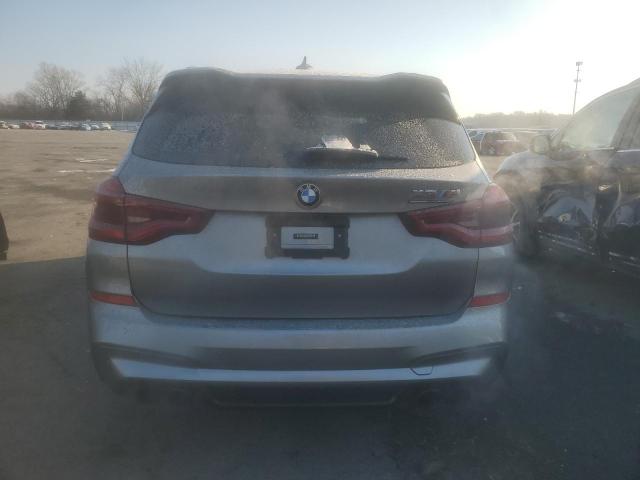 5YMTS0C08M9F26343 - 2021 BMW X3 M COMPETITION SILVER photo 6