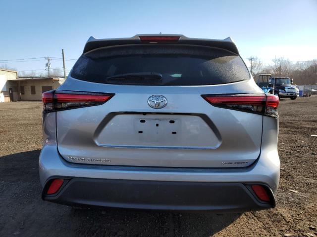 5TDHZRBH7LS509410 - 2020 TOYOTA HIGHLANDER XLE SILVER photo 6