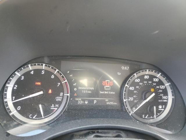 5TDHZRBH7LS509410 - 2020 TOYOTA HIGHLANDER XLE SILVER photo 9