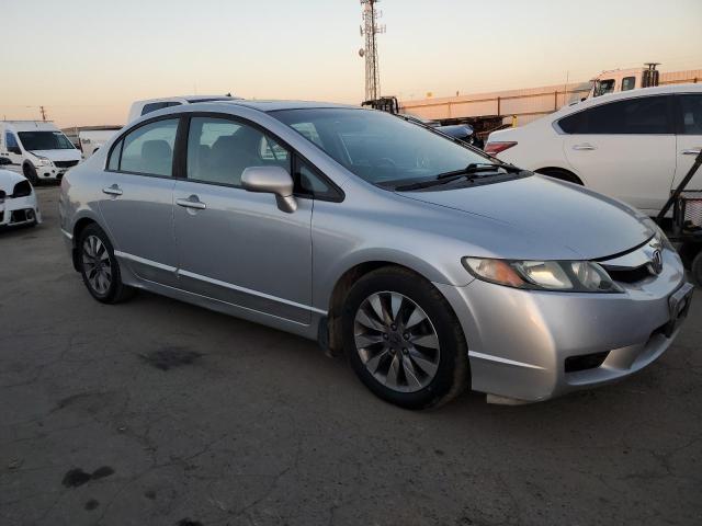 19XFA16989E010282 - 2009 HONDA CIVIC EXL 银色 照片 4