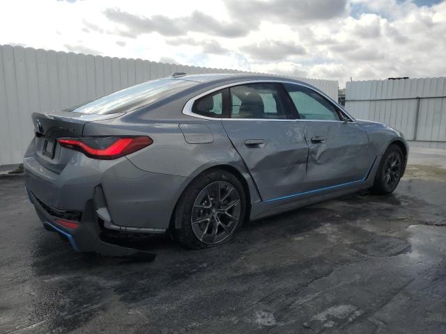 WBY73AW01RFT17930 - 2024 BMW I4 EDRIVE 40 GRAY photo 3