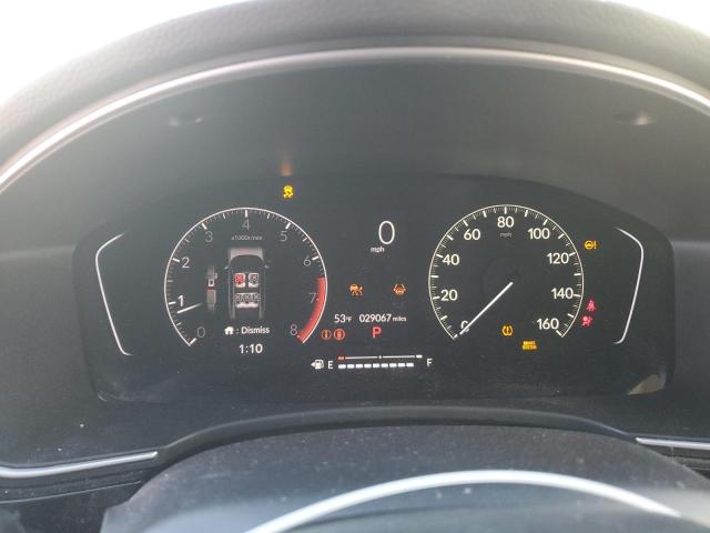 19XFL1H72NE017292 - 2022 HONDA CIVIC EXL ნაცრისფერი ფოტო 9