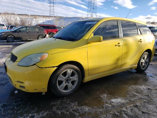 2T1KR38E94C245519 - 2004 TOYOTA COROLLA MA XR YELLOW photo 1