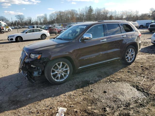 1C4RJFJTXEC357823 - 2014 JEEP GRAND CHER SUMMIT 棕色 照片 1