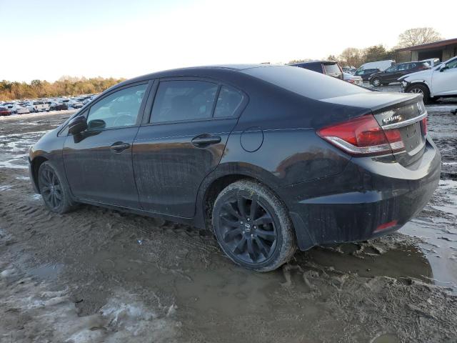 19XFB2F9XFE214998 - 2015 HONDA CIVIC EXL შავი ფოტო 2