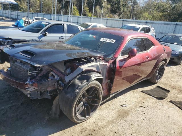 2C3CDZFJ0KH718866 - 2019 DODGE CHALLENGER R/T SCAT PACK MAROON photo 1