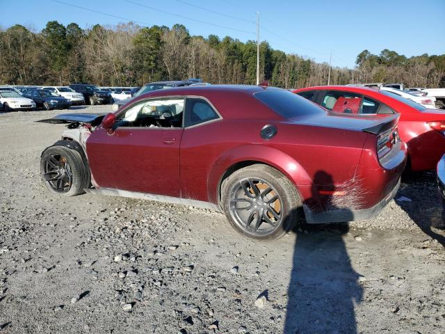 2C3CDZFJ0KH718866 - 2019 DODGE CHALLENGER R/T SCAT PACK MAROON photo 2