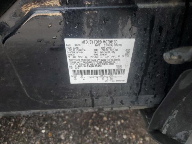 2LMPJ8LR5JBL39888 - 2018 LINCOLN MKX RESERVE Սև լուսանկար 13