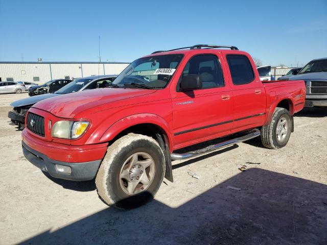 5TEGN92N22Z137912 - 2002 TOYOTA TACOMA DOUBLE CAB PRERUNNER RED photo 1