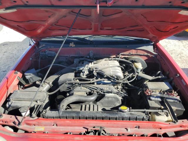 5TEGN92N22Z137912 - 2002 TOYOTA TACOMA DOUBLE CAB PRERUNNER RED photo 11