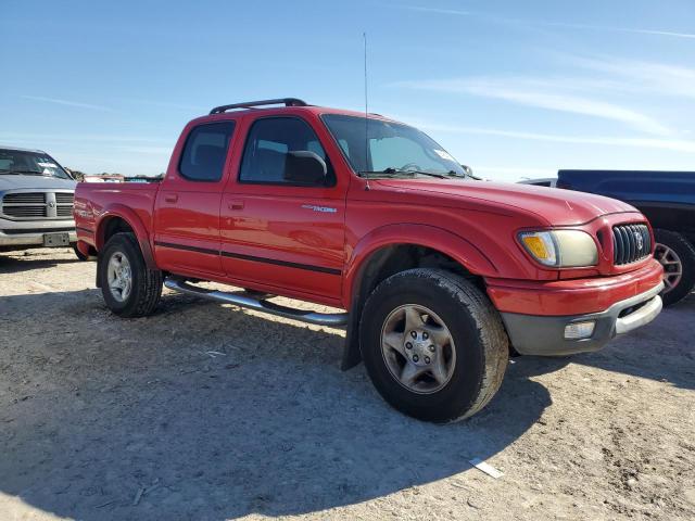 5TEGN92N22Z137912 - 2002 TOYOTA TACOMA DOUBLE CAB PRERUNNER RED photo 4