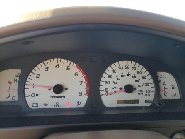 5TEGN92N22Z137912 - 2002 TOYOTA TACOMA DOUBLE CAB PRERUNNER RED photo 9