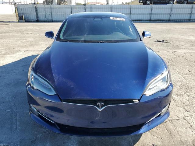 5YJSA1E20JF297814 - 2018 TESLA MODEL S Mavi foto 5