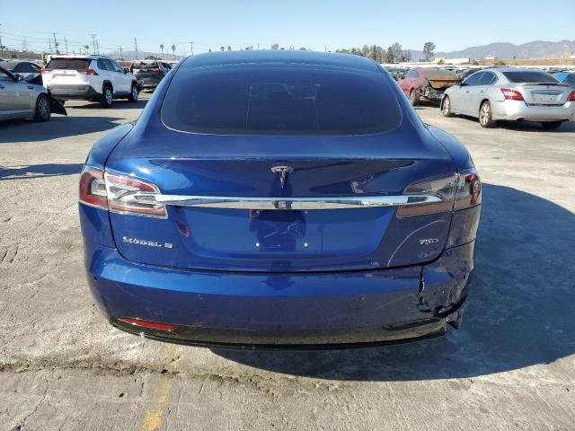 5YJSA1E20JF297814 - 2018 TESLA MODEL S Mavi foto 6