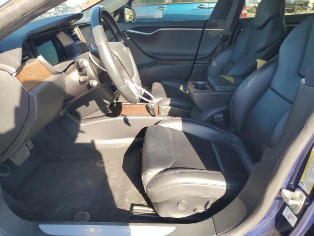 5YJSA1E20JF297814 - 2018 TESLA MODEL S Mavi foto 7