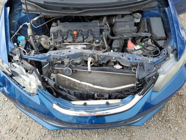 19XFB2F94FE002906 - 2015 HONDA CIVIC EXL ლურჯი ფოტო 11