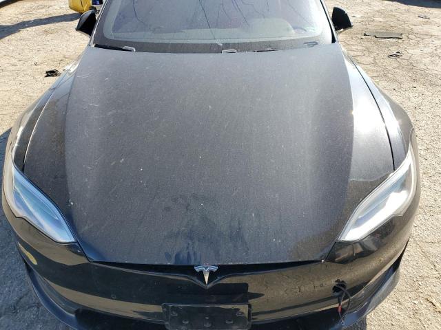 5YJSA1E50NF470067 - 2022 TESLA MODEL S BLACK photo 11