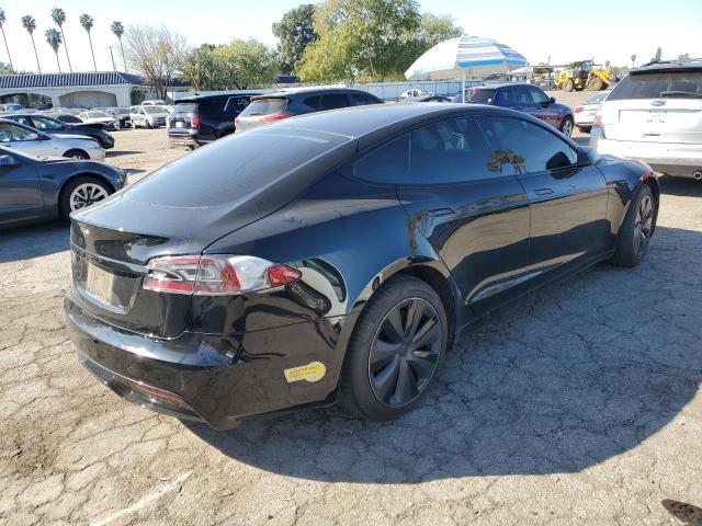 5YJSA1E50NF470067 - 2022 TESLA MODEL S BLACK photo 3
