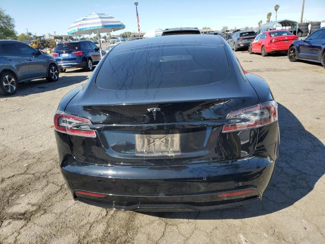 5YJSA1E50NF470067 - 2022 TESLA MODEL S BLACK photo 6