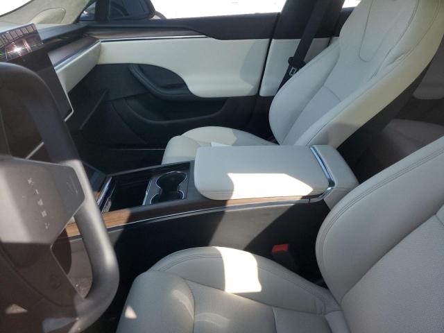 5YJSA1E50NF470067 - 2022 TESLA MODEL S BLACK photo 7