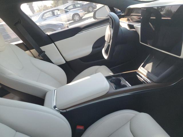 5YJSA1E50NF470067 - 2022 TESLA MODEL S BLACK photo 8