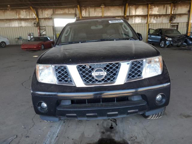 5N1AR18U25C762111 - 2005 NISSAN PATHFINDER LE შავი ფოტო 5