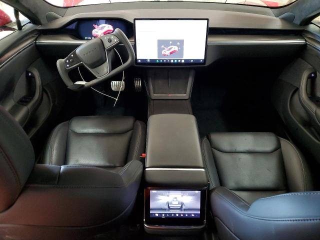 5YJSA1E63MF441220 - 2021 TESLA MODEL S RED photo 8