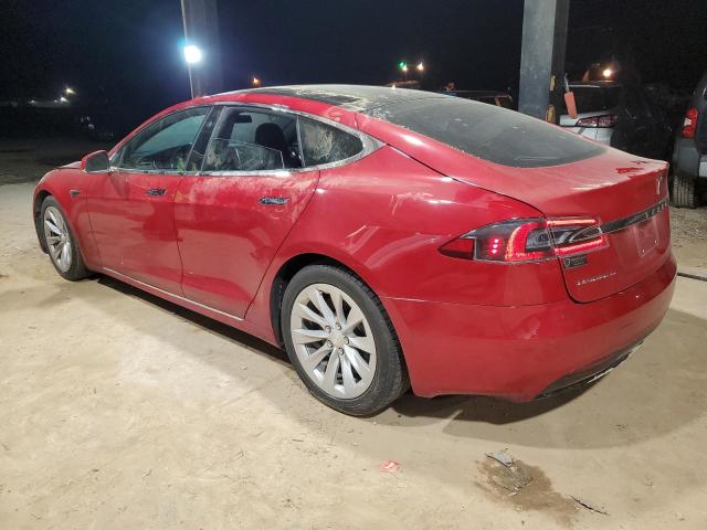 5YJSA1E29GF164073 - 2016 TESLA MODEL S RED photo 2