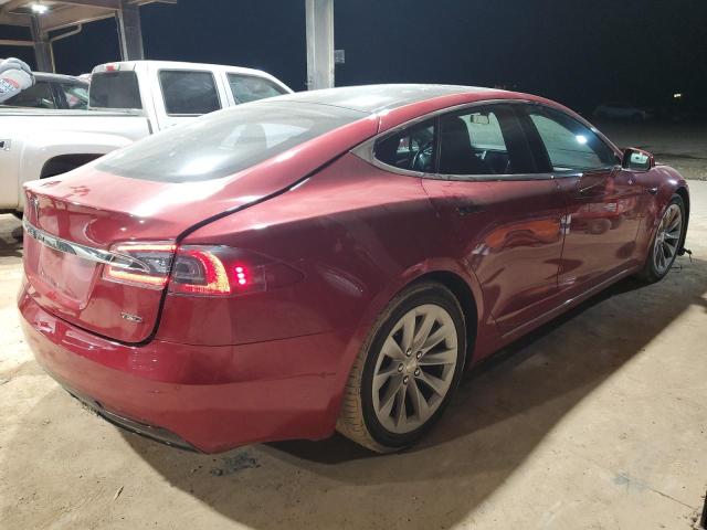 5YJSA1E29GF164073 - 2016 TESLA MODEL S RED photo 3