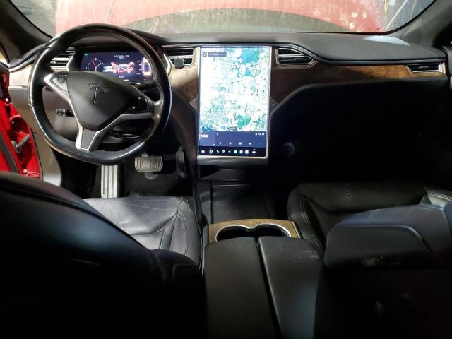 5YJSA1E29GF164073 - 2016 TESLA MODEL S RED photo 8