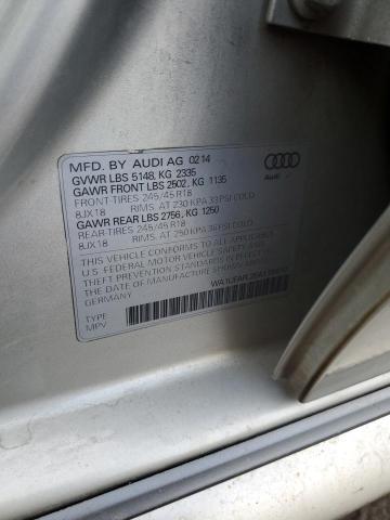 WA1UFAFL2EA119610 - 2014 AUDI A4 ALLROAD PREMIUM PLUS GOLD photo 12