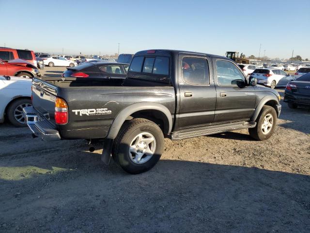 5TEGN92N03Z245818 - 2003 TOYOTA TACOMA DOUBLE CAB PRERUNNER BLACK photo 3