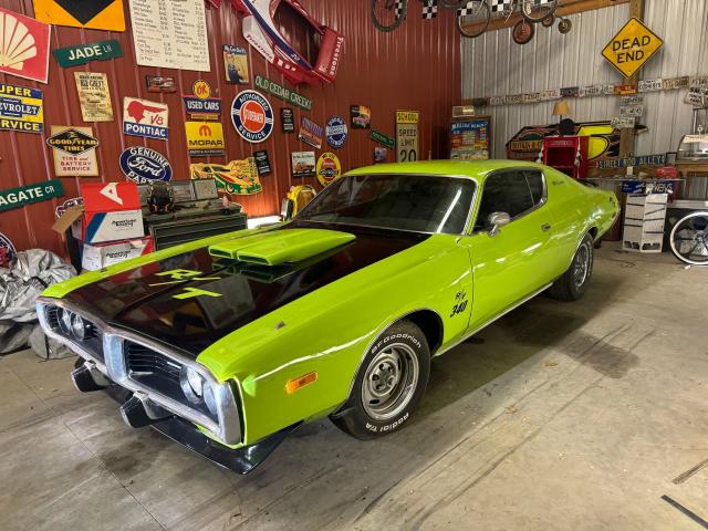 WH23G2G195130 - 1972 DODGE CHARGER GREEN photo 2