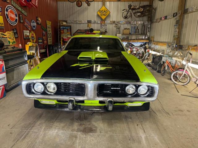 WH23G2G195130 - 1972 DODGE CHARGER GREEN photo 9