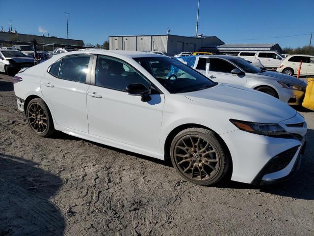 4T1T11AK7PU187428 - 2023 TOYOTA CAMRY SE NIGHT SHADE WHITE photo 4