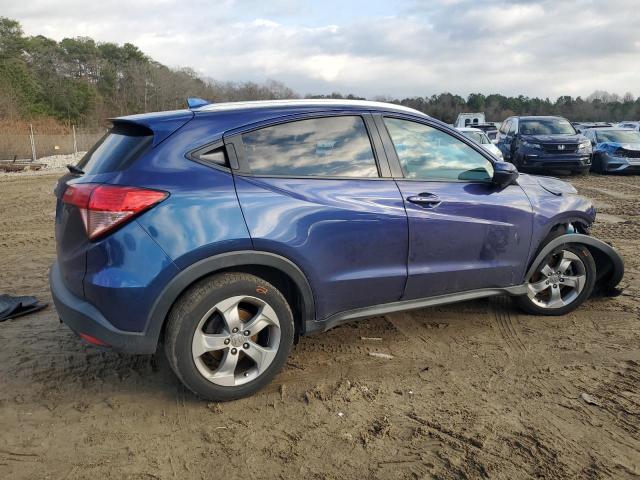 3CZRU5H71GM740197 - 2016 HONDA HR-V EXL BLUE photo 3