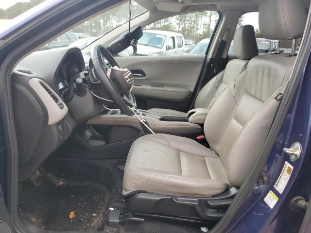 3CZRU5H71GM740197 - 2016 HONDA HR-V EXL BLUE photo 7