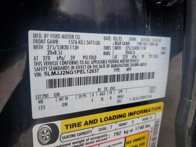 5LMJJ2NG1PEL12837 - 2023 LINCOLN NAVIGATOR შავი ფოტო 14