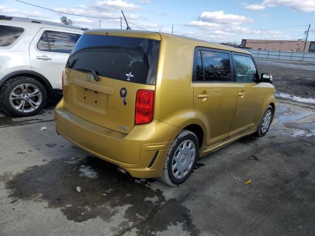 JTLKE50E381054471 - 2008 TOYOTA SCION XB 金色 照片 3