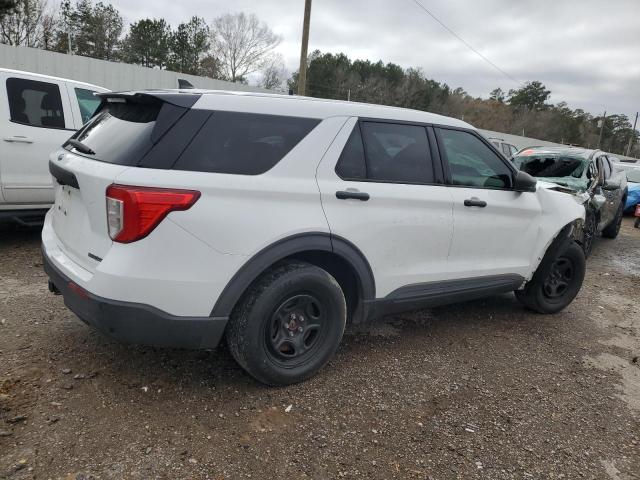 1FM5K8AB4LGA82935 - 2020 FORD EXPLORER POLICE INTERCEPTOR 白色 照片 3