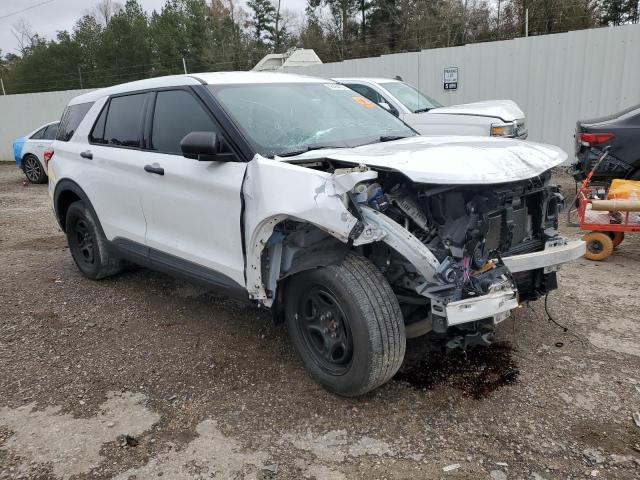 1FM5K8AB4LGA82935 - 2020 FORD EXPLORER POLICE INTERCEPTOR 白色 照片 4