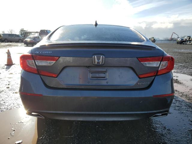 1HGCV1F32KA048703 - 2019 HONDA ACCORD SPORT Grau Foto 6