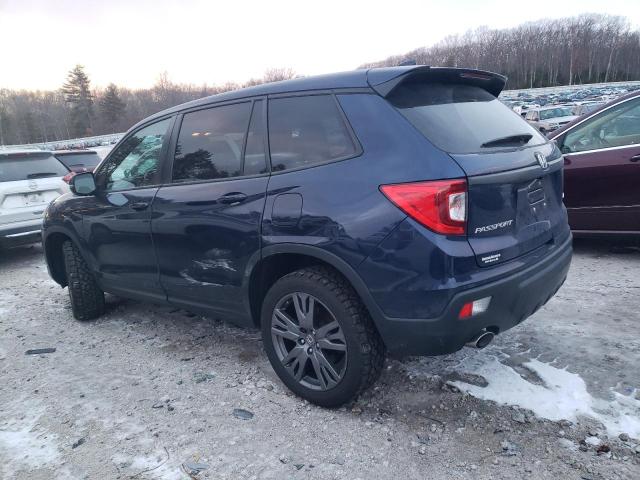 5FNYF8H55LB015082 - 2020 HONDA PASSPORT EXL ლურჯი ფოტო 2